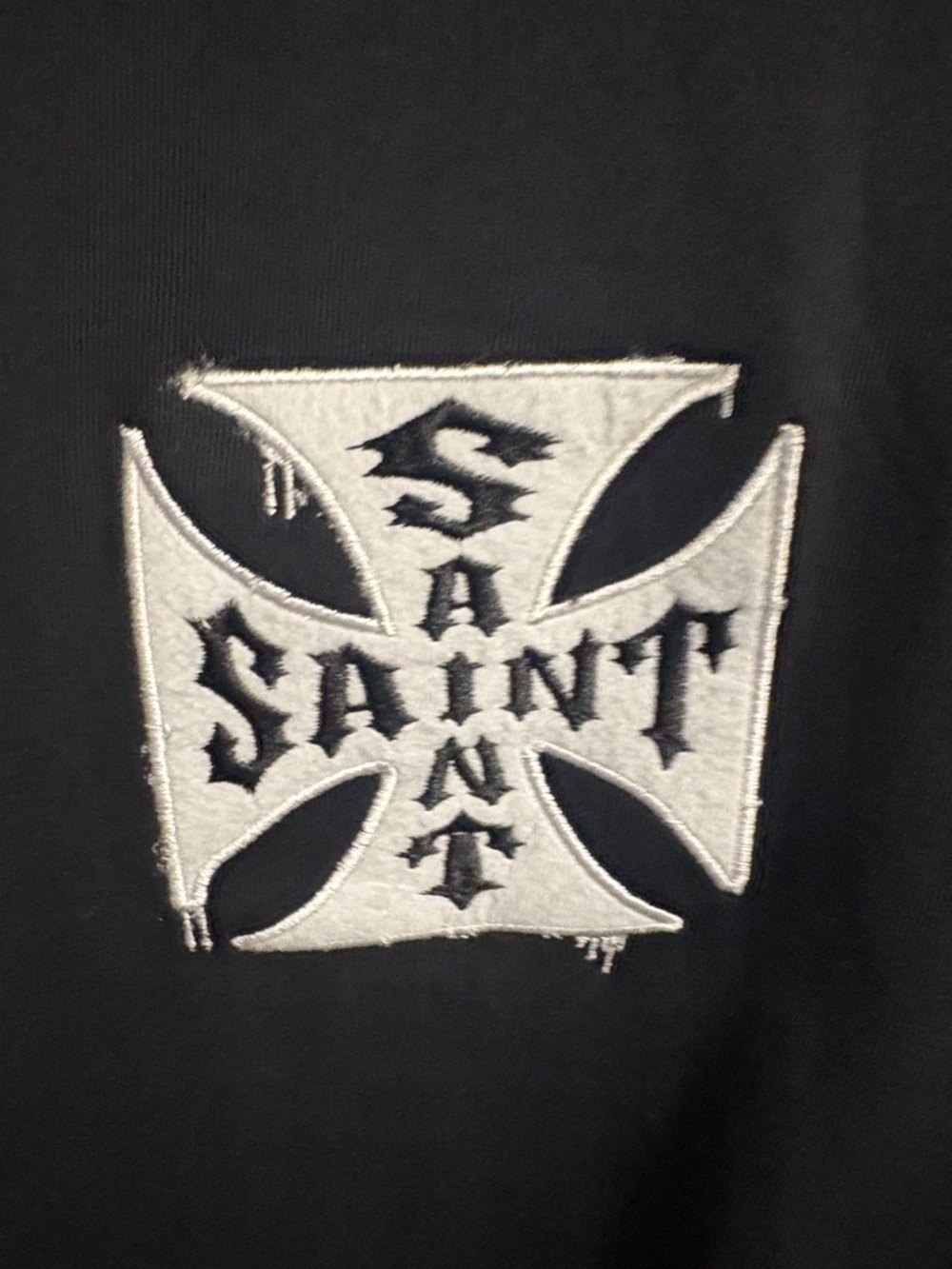 All Saints Orange & Black Branded Hang Tags